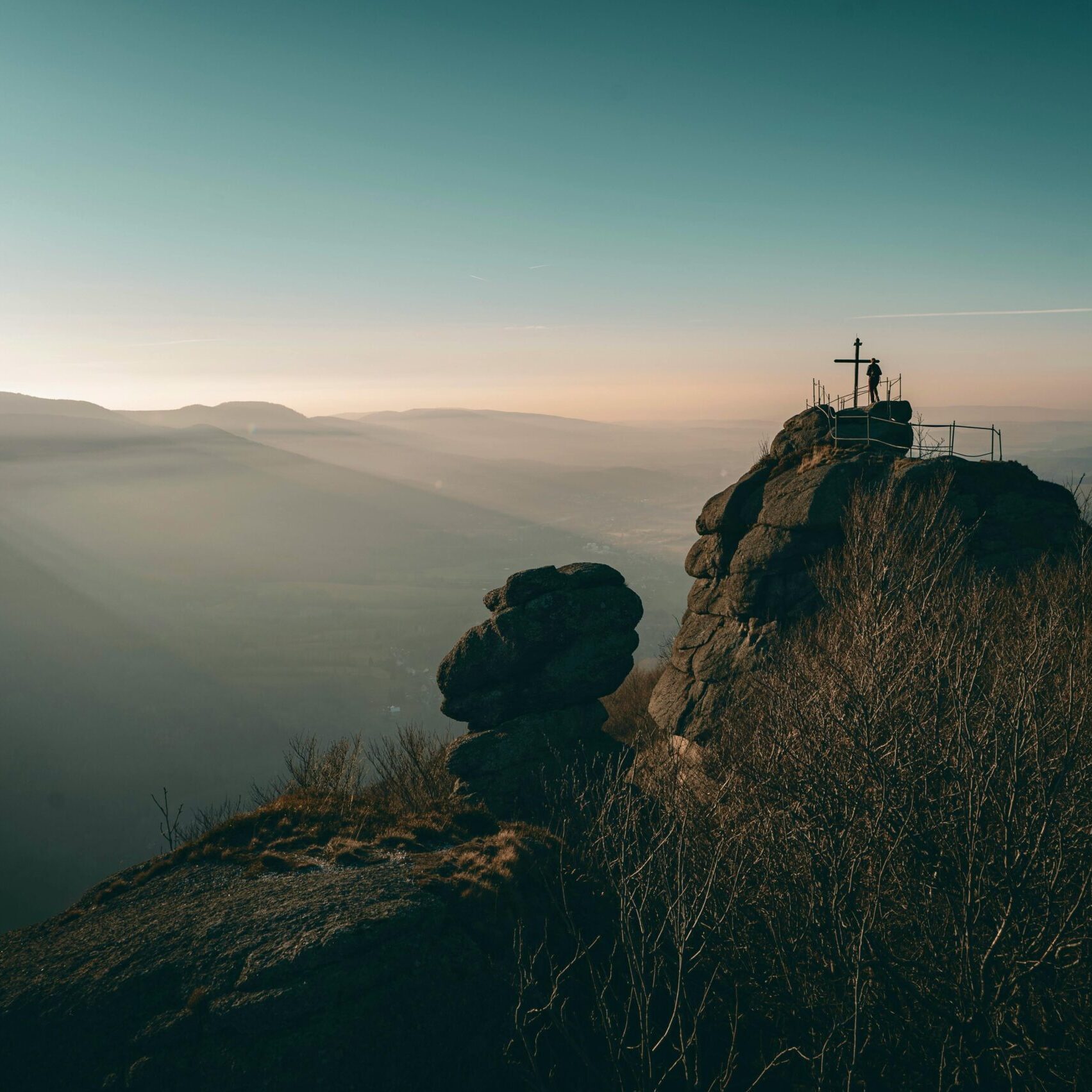 Landschaft Zittauer Gebirge